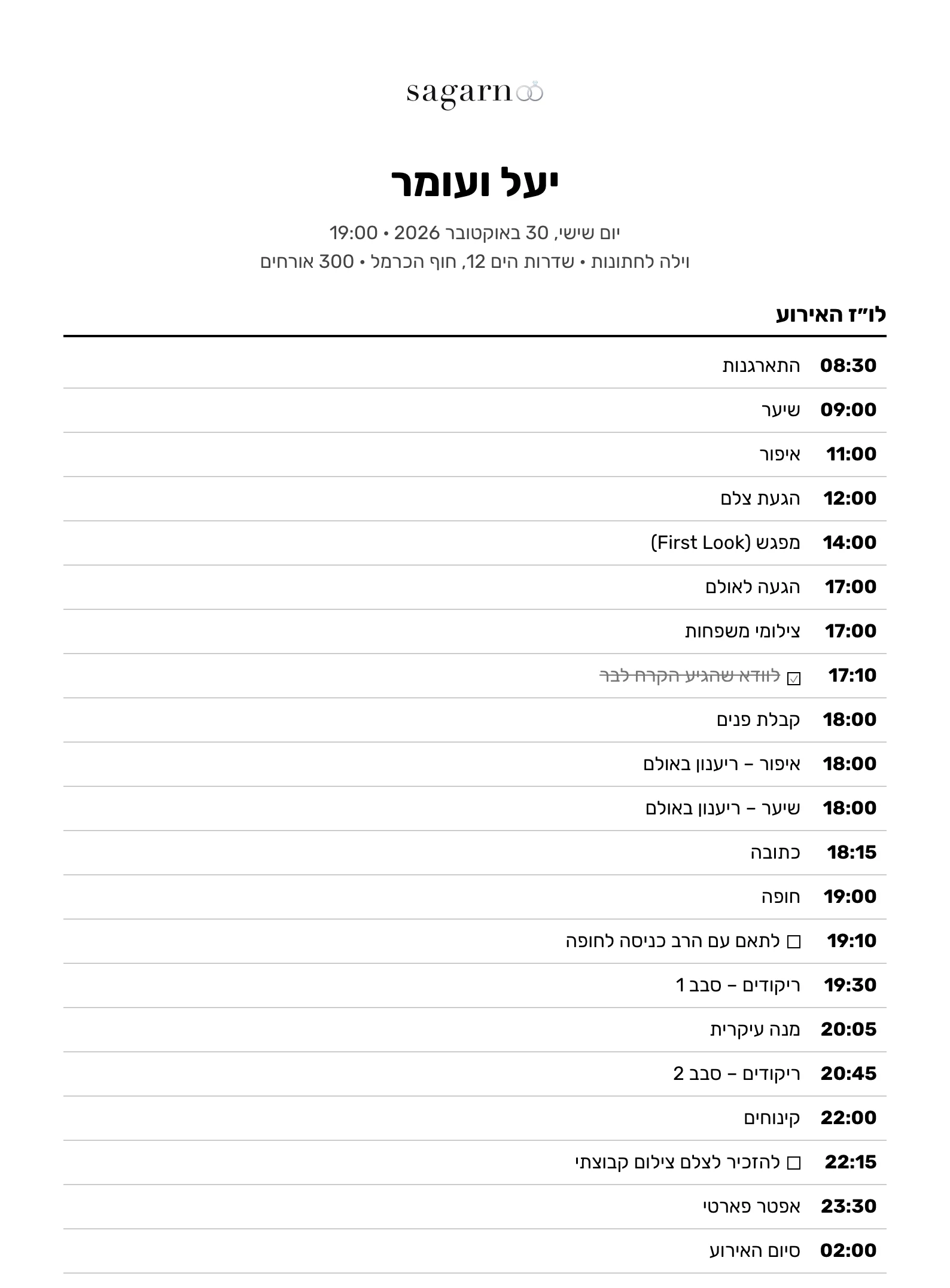 דף PDF לצוות